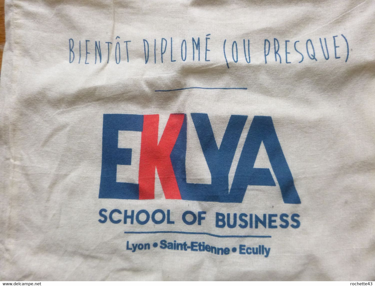 Sac En Tissu - Tote Bag - School Of Business EKLYA - Otros & Sin Clasificación