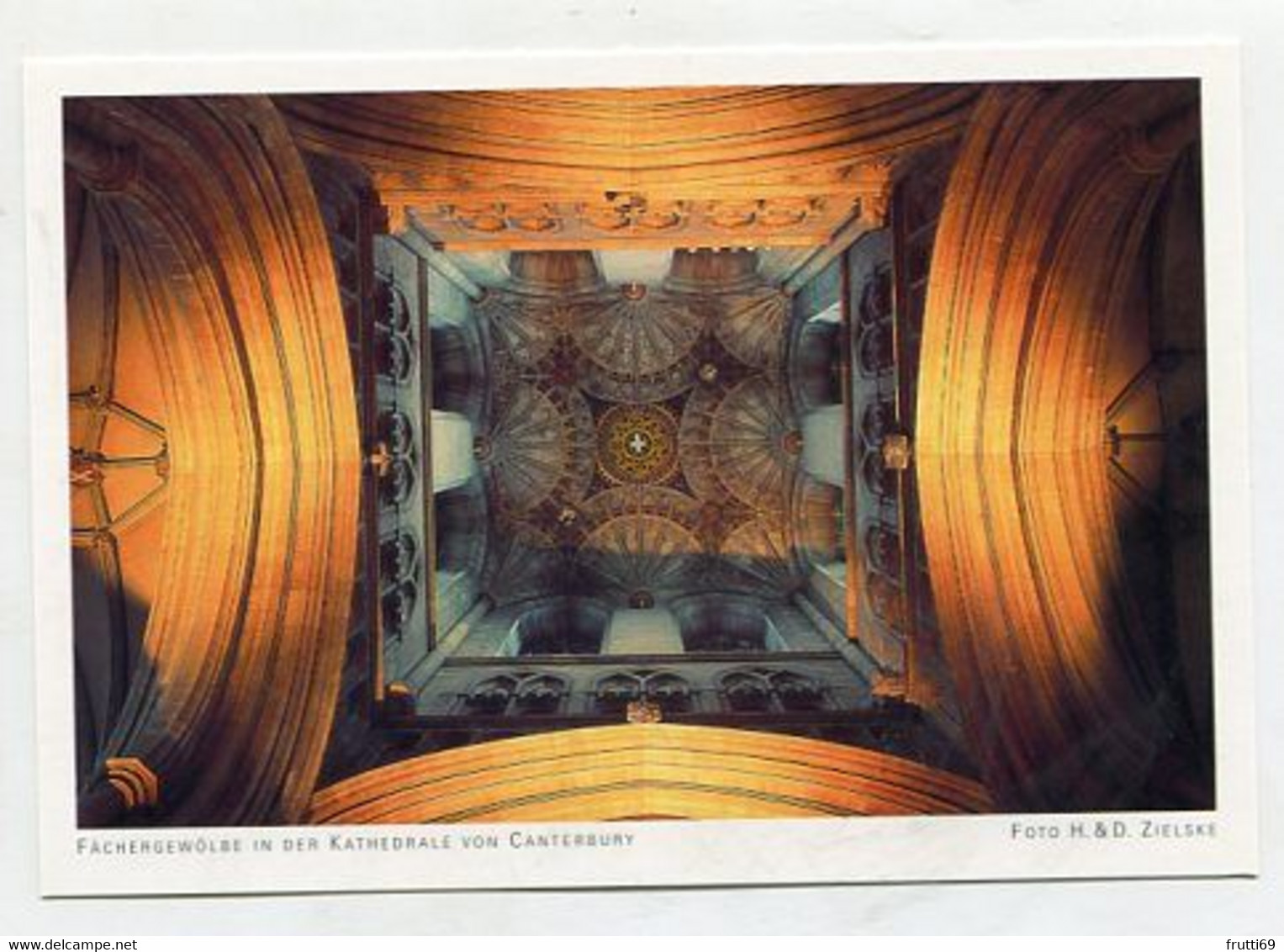 AK 106424 ENGLAND - Canterbury - Fächergewölbe In Der Kathedrale - Canterbury