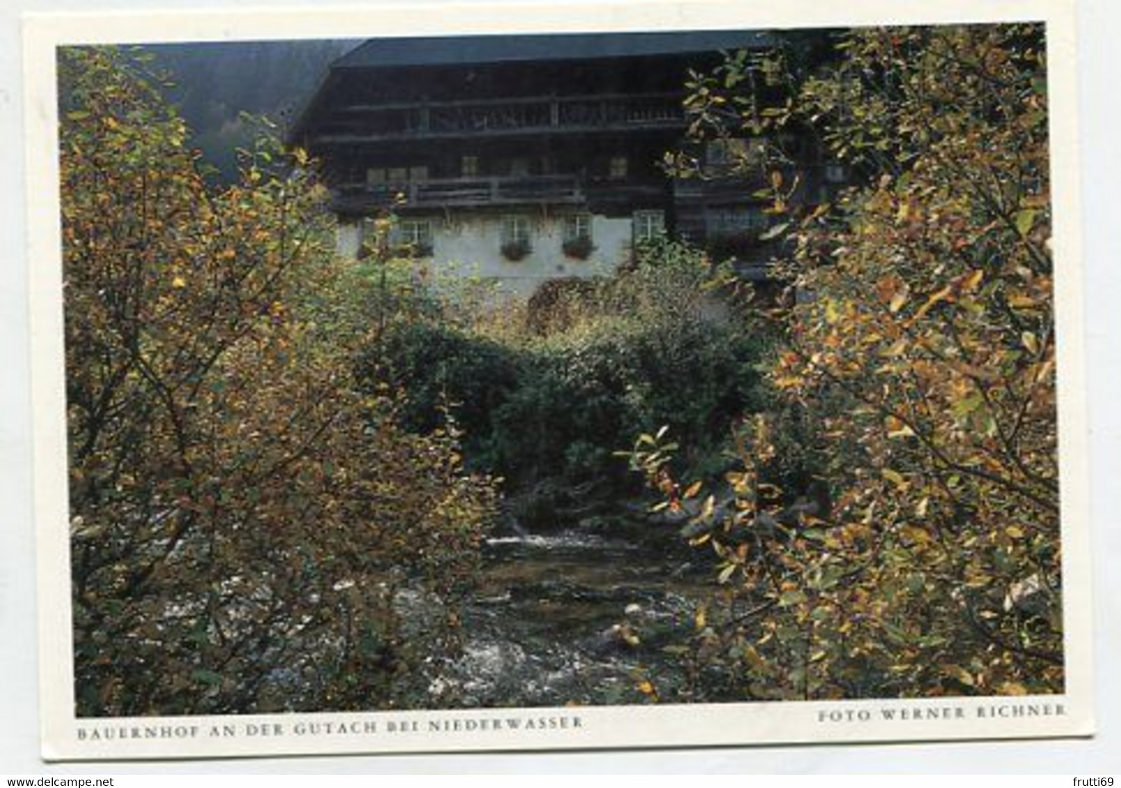 AK 106436 GERMANY -Bauernhof An Der Gutach Bei Niederwasser - Hornberg