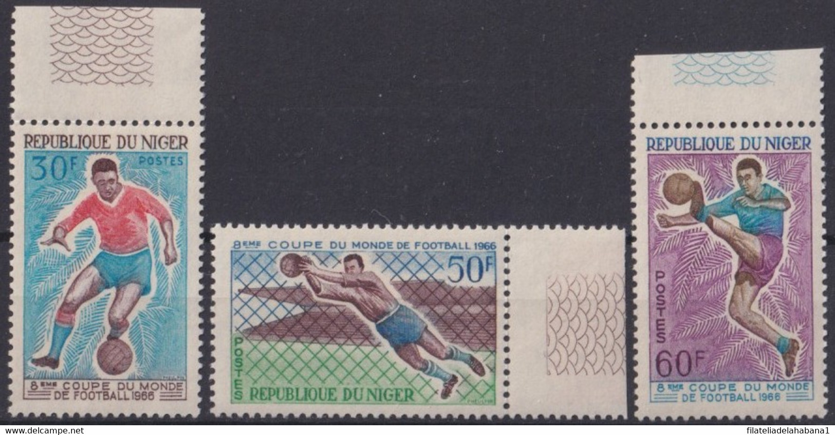 F-EX38802 NIGER 1966 MNH ENGLAND UK SOCCER CHAMPIONSHIP FOOTBALL. - 1966 – England