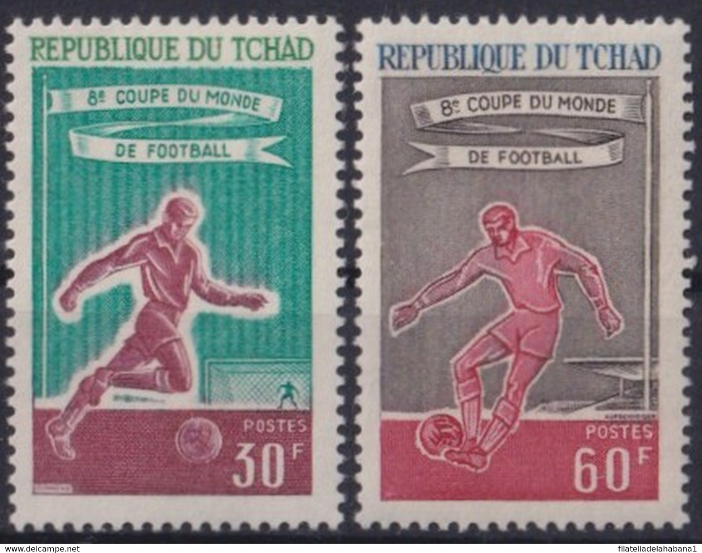 F-EX38839 CHAD TCHAD 1966 MNH ENGLAND UK SOCCER CHAMPIONSHIP FOOTBALL. - 1966 – England