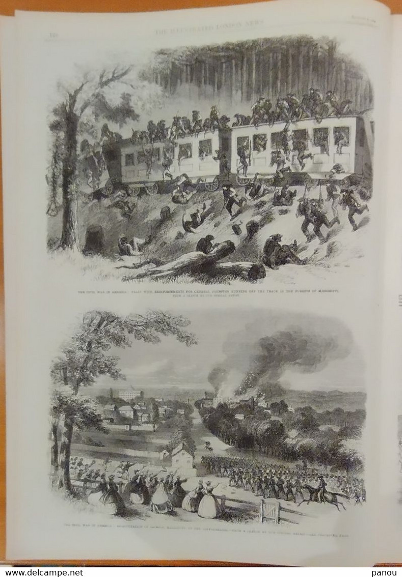 THE ILLUSTRATED LONDON NEWS 1216. AUGUST 8, 1863. USA CIVIL WAR. LEOPOLD BRUSSELS BRUXELLES. QUEENSLAND AUSTRALIA. PARIS - Other & Unclassified