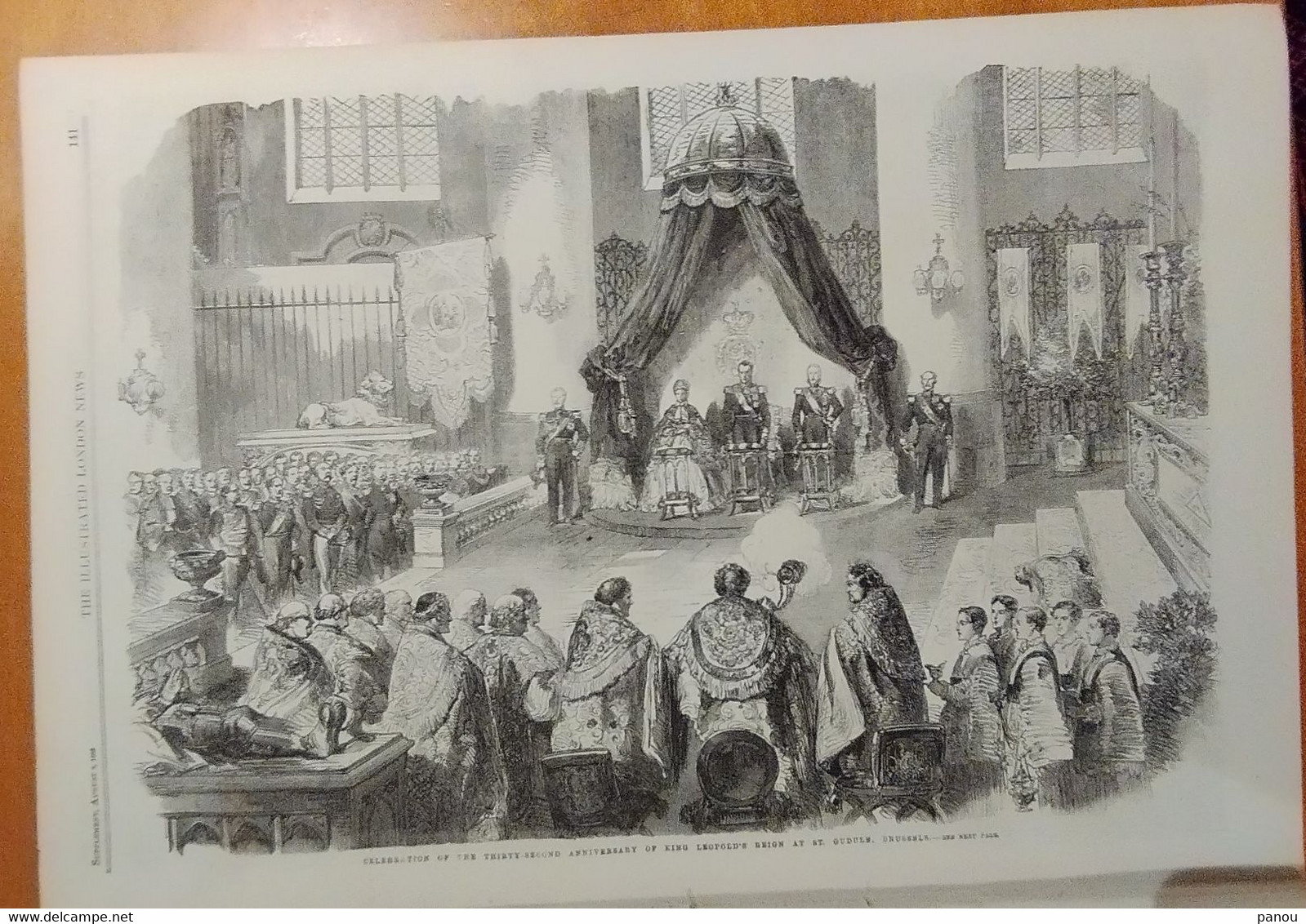 THE ILLUSTRATED LONDON NEWS 1216. AUGUST 8, 1863. USA CIVIL WAR. LEOPOLD BRUSSELS BRUXELLES. QUEENSLAND AUSTRALIA. PARIS - Autres & Non Classés