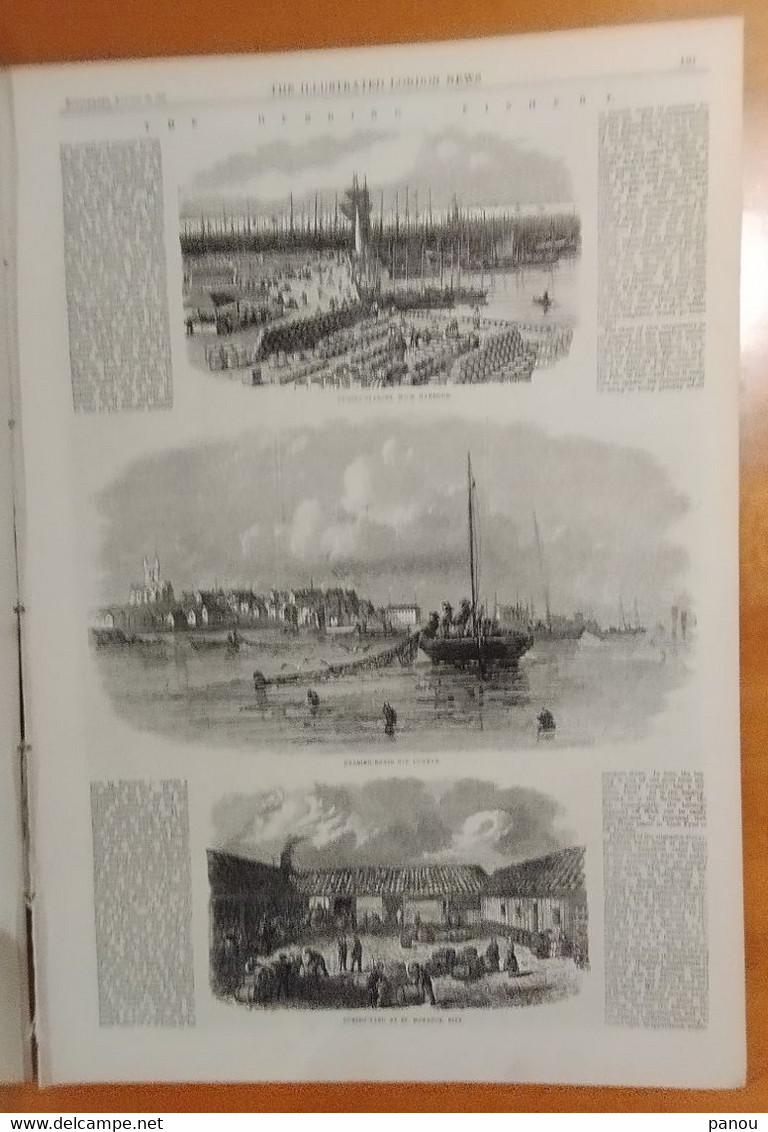 THE ILLUSTRATED LONDON NEWS 1218. AUGUST 22, 1863. RIO DE JANEIRO BRAZIL MADAGASCAR TENEDOS GREECE TURKEY SMYRNA CHICAGO - Altri & Non Classificati