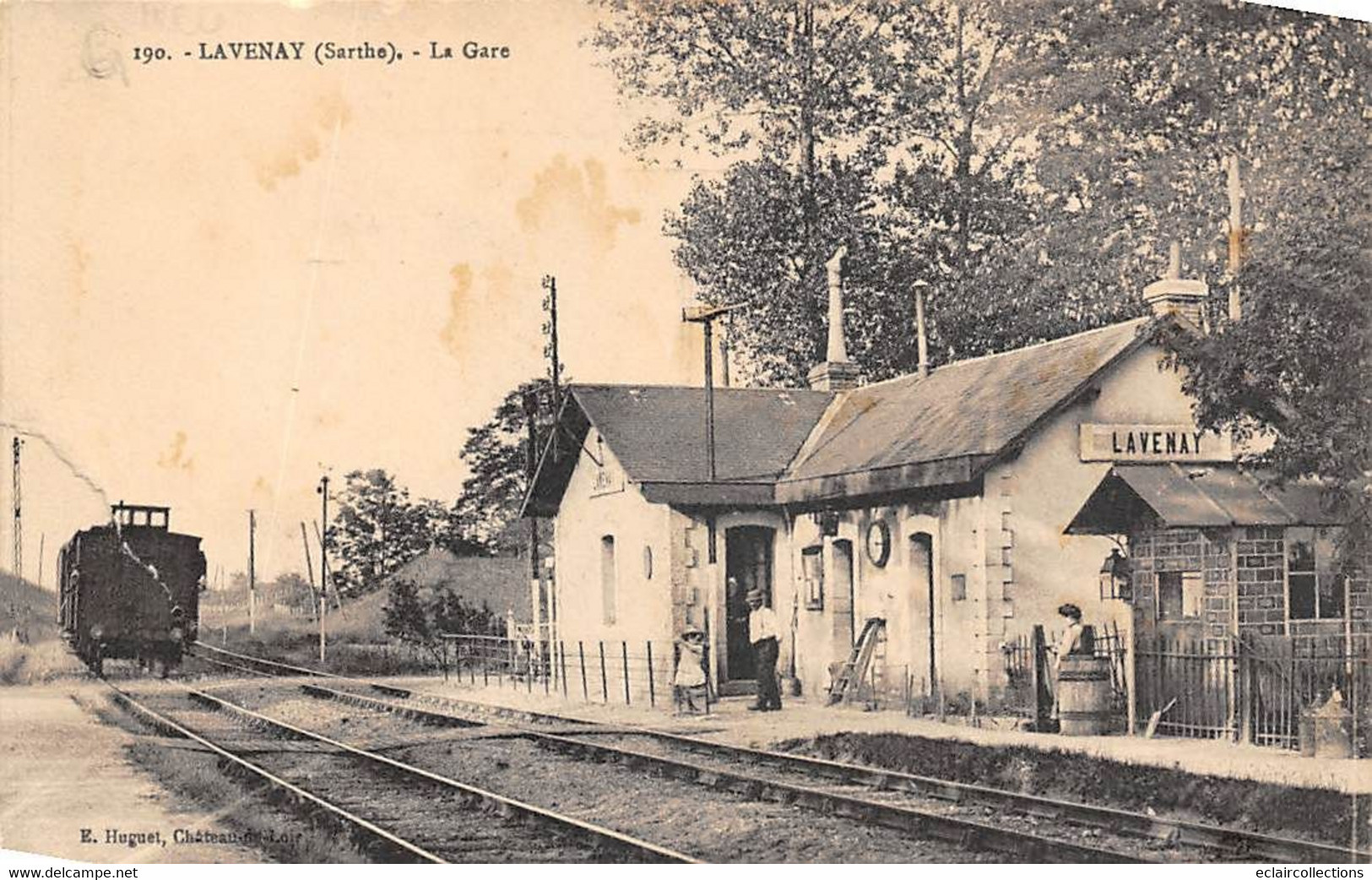 Lavenay         72        Intérieur De La Gare    - Coupure  -    (voir Scan) - Otros & Sin Clasificación