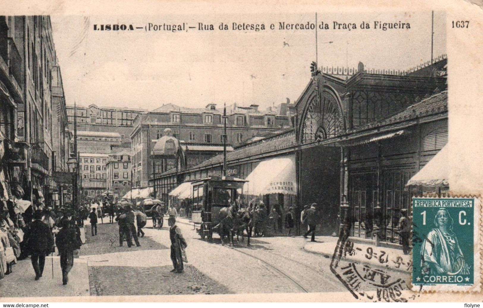 Lisboa - Lisbonne - Rua Da Betesga E Mercado Da Praça Da Figueira - Marché Halles - Portugal - Lisboa