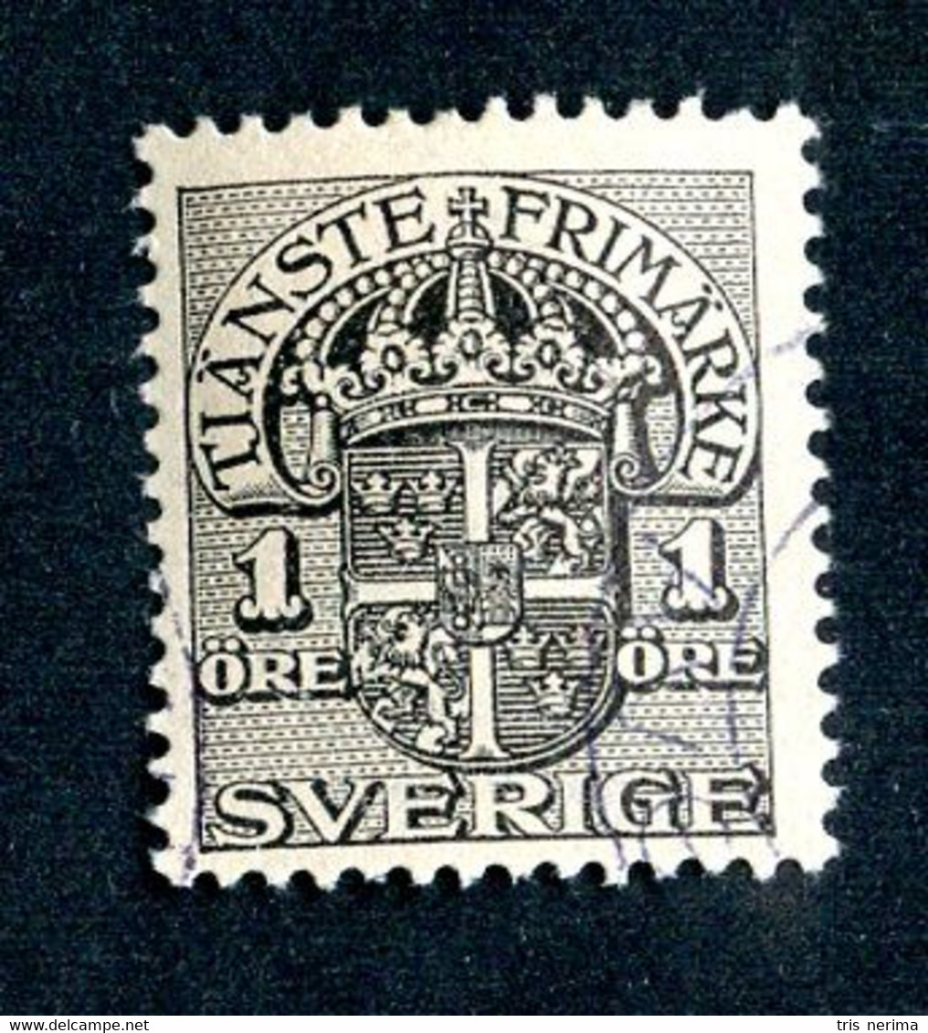 30 Sweden 1910 Scott O28- Mi.17 Used (Offers Welcome!) - Impuestos