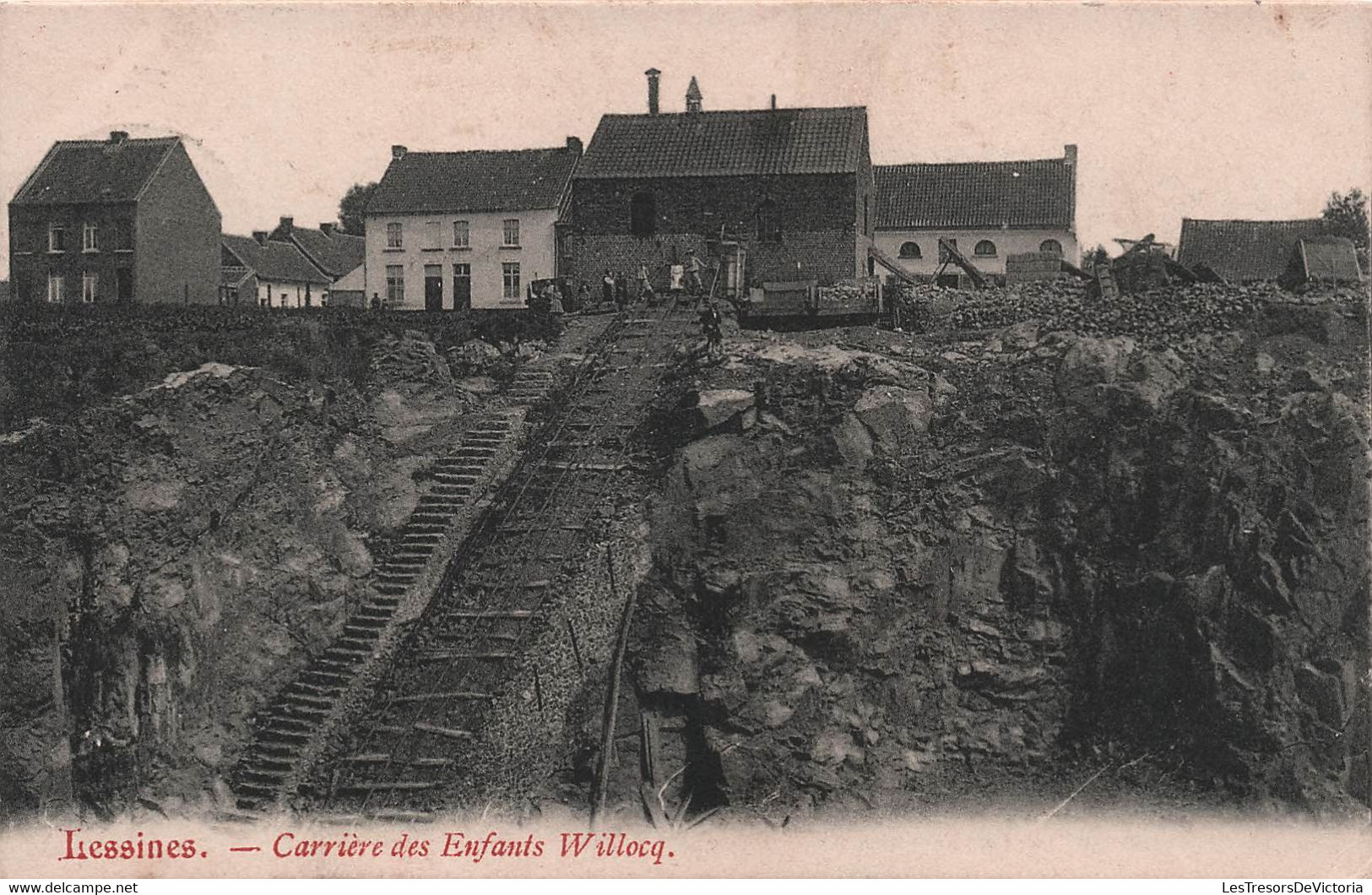 CPA BELGIQUE - Lessines - Carrière Des Enfants Willocq - - Lessines