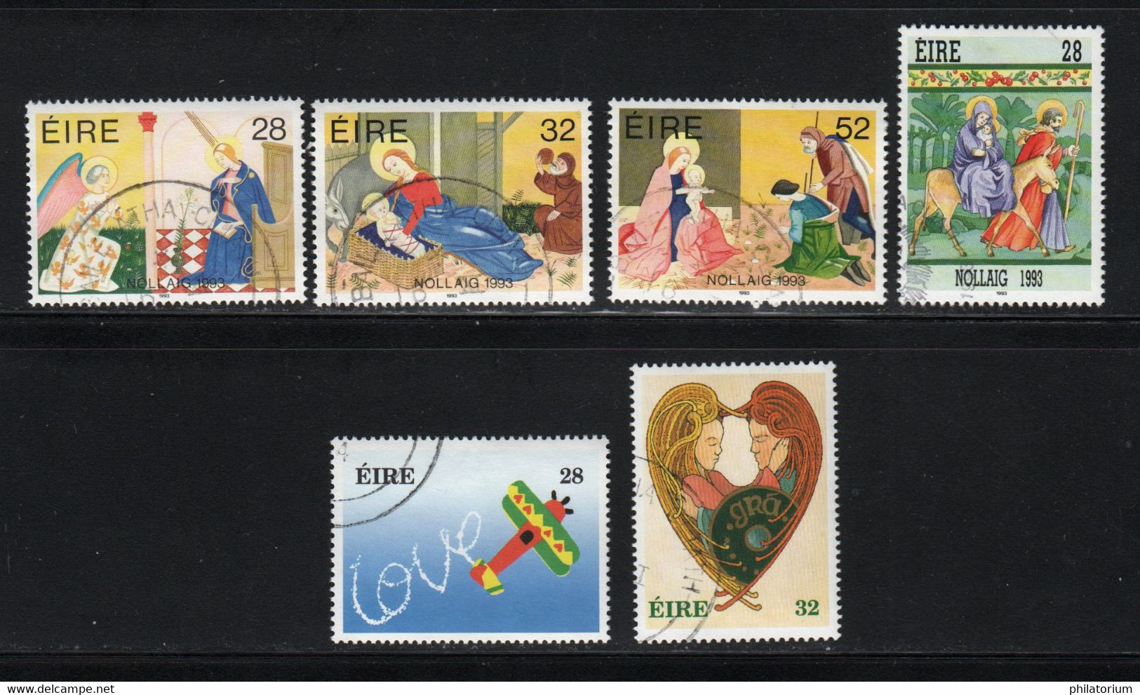 Eire, Irlande O; Yv 842, 843, 844, 845, 846, 847; - Used Stamps