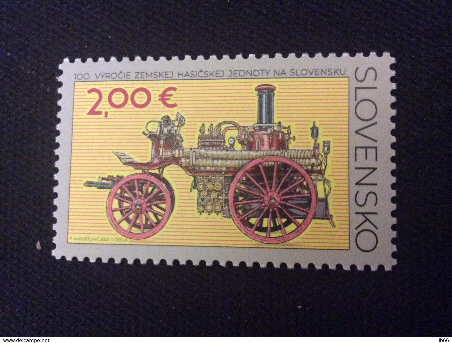 2022 Yvert 855 ** 100 Ans De L’union Nationale Des Pompiers Firefighters - Unused Stamps