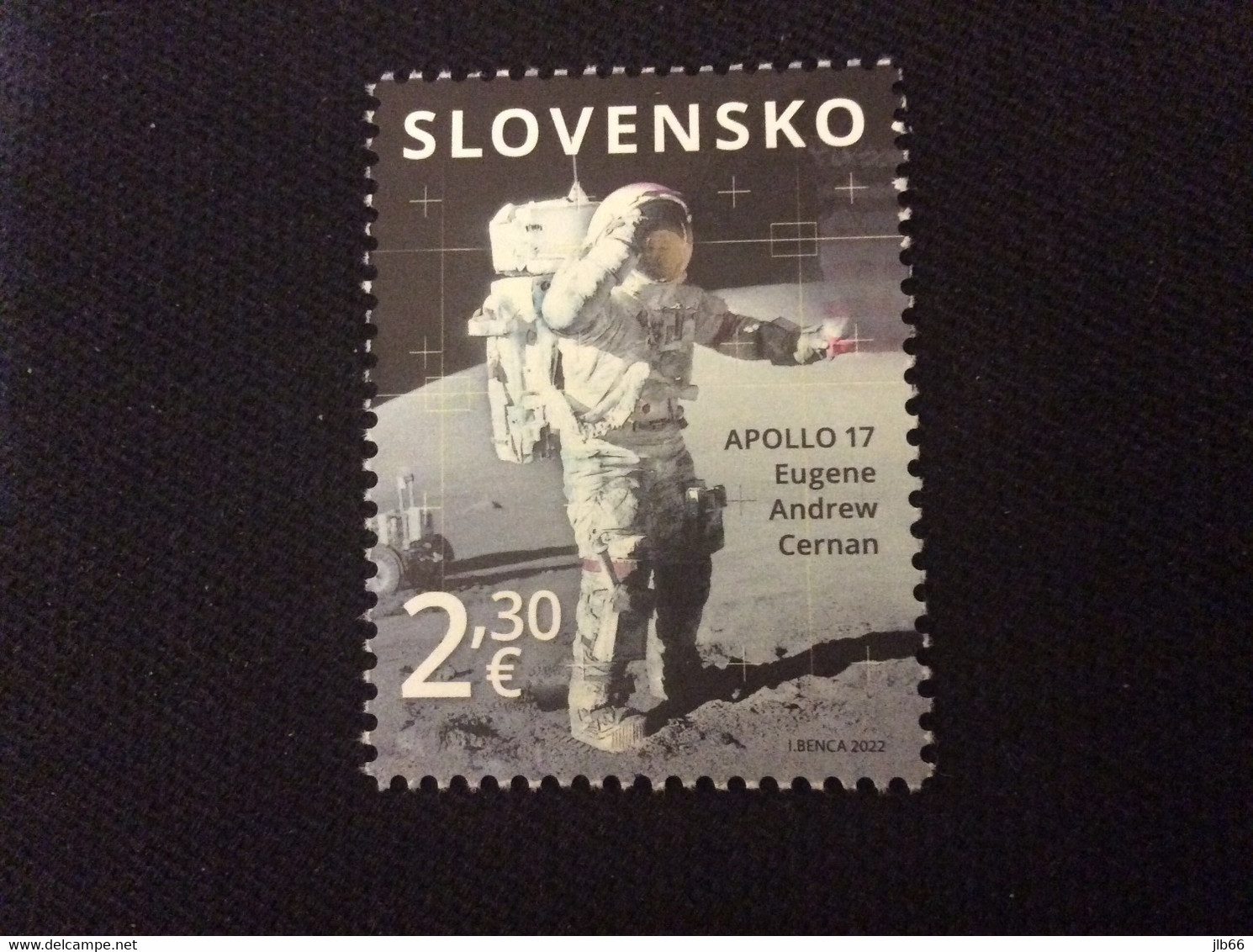 2022 Pofis 782 ** Mission Sur La Lune Apollo 17 Astronaute Slovaque Eugèn Cernan - Unused Stamps