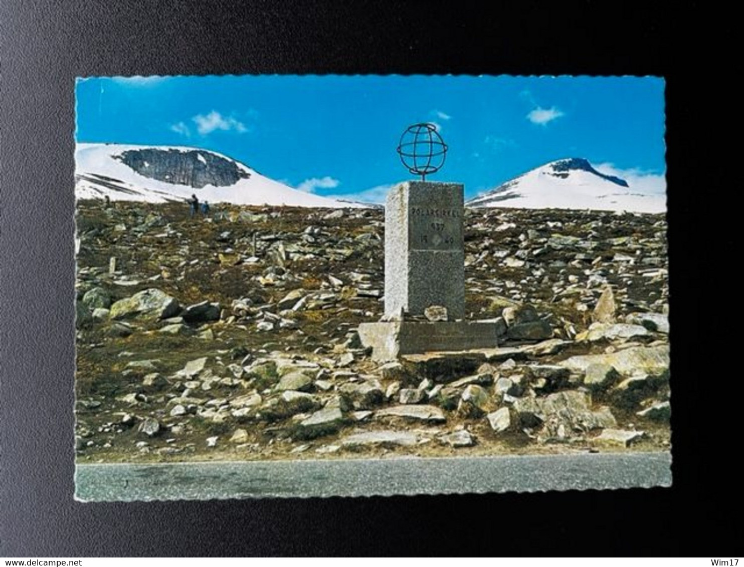 NORWAY 1981 POSTCARD ARCTIC CIRCLE TO AMSTERDAM 29-06-1981 NOORWEGEN NORGE POLARSIRKELEN - Covers & Documents