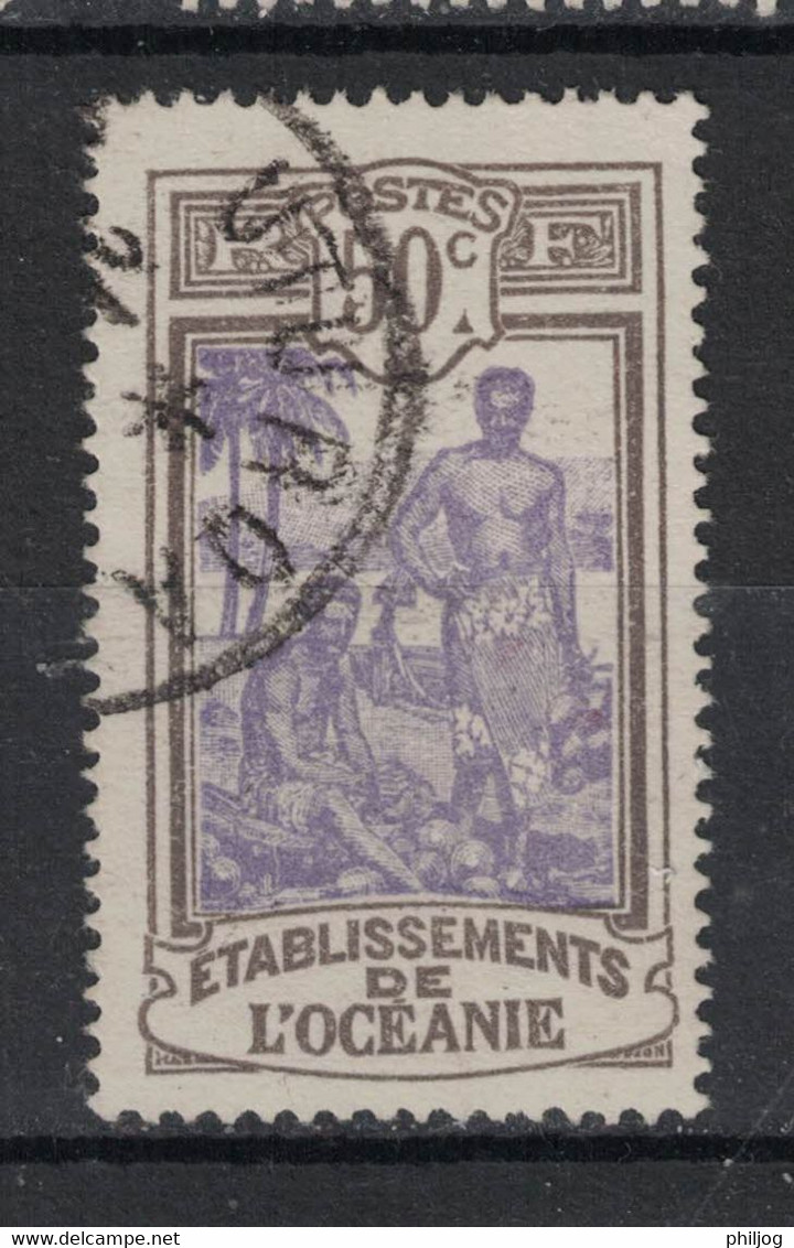 Etablissements Océanie - Yvert 55 Oblitéré UTUROA - Scott#44 - Used Stamps