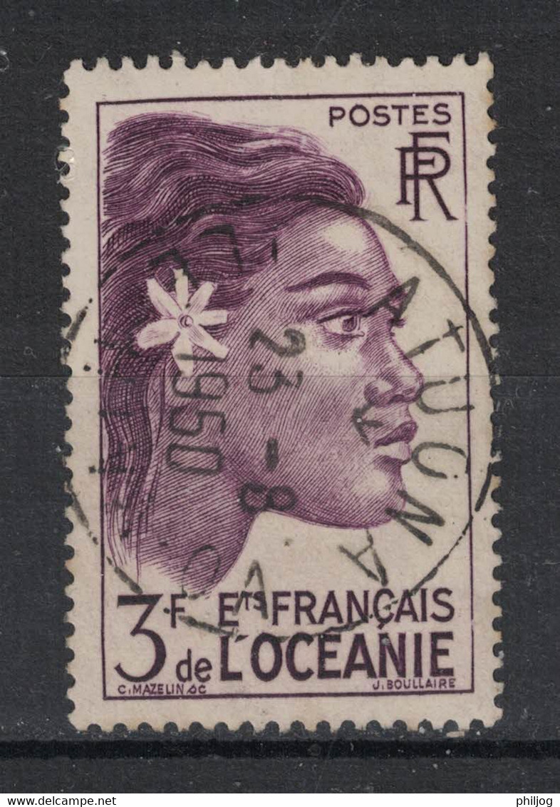 Etablissements Océanie - Yvert 193 Oblitéré ATUONA - Scott#171 - Used Stamps