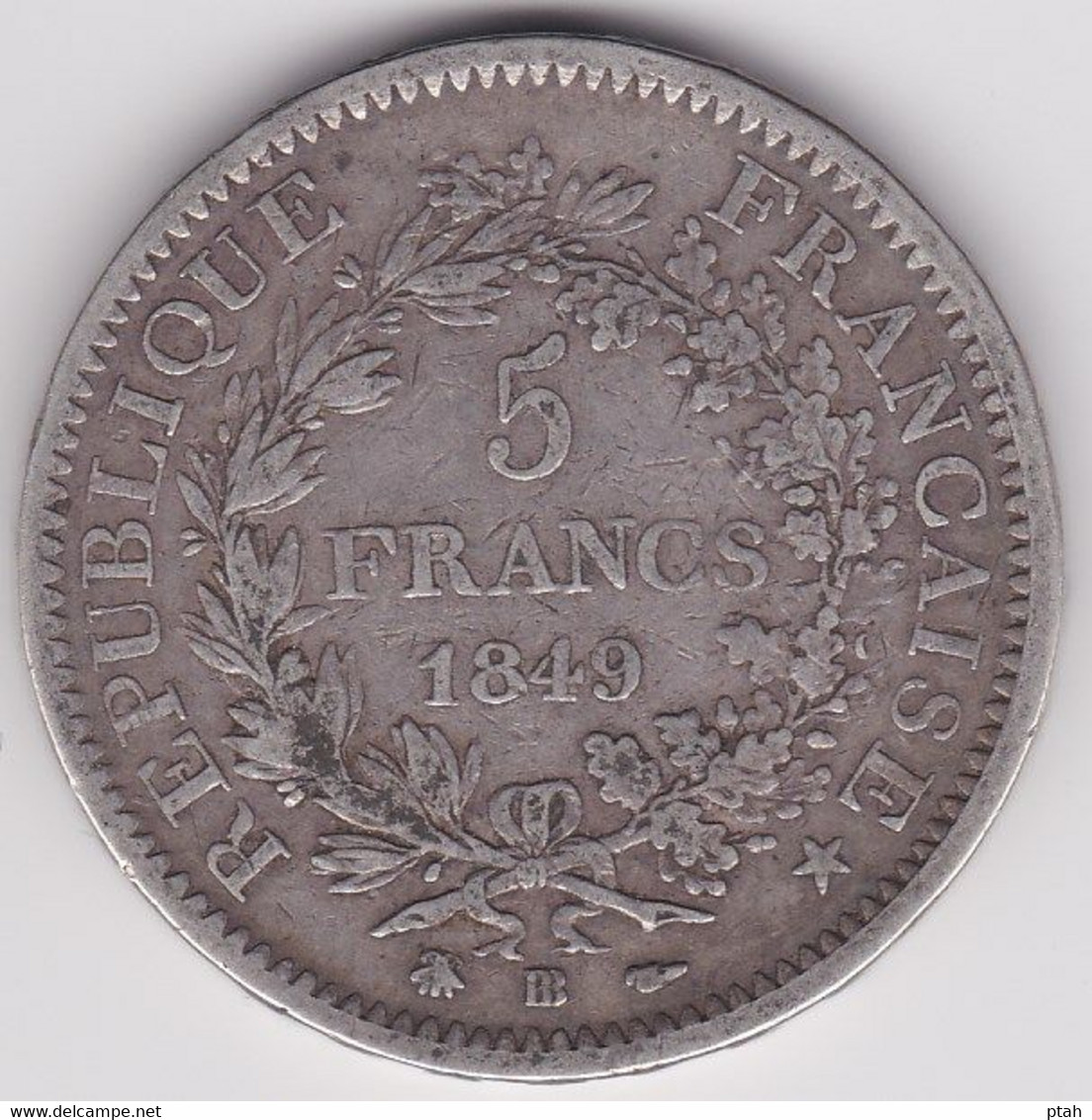 FRANCE, 5 Francs 1849 - 5 Francs