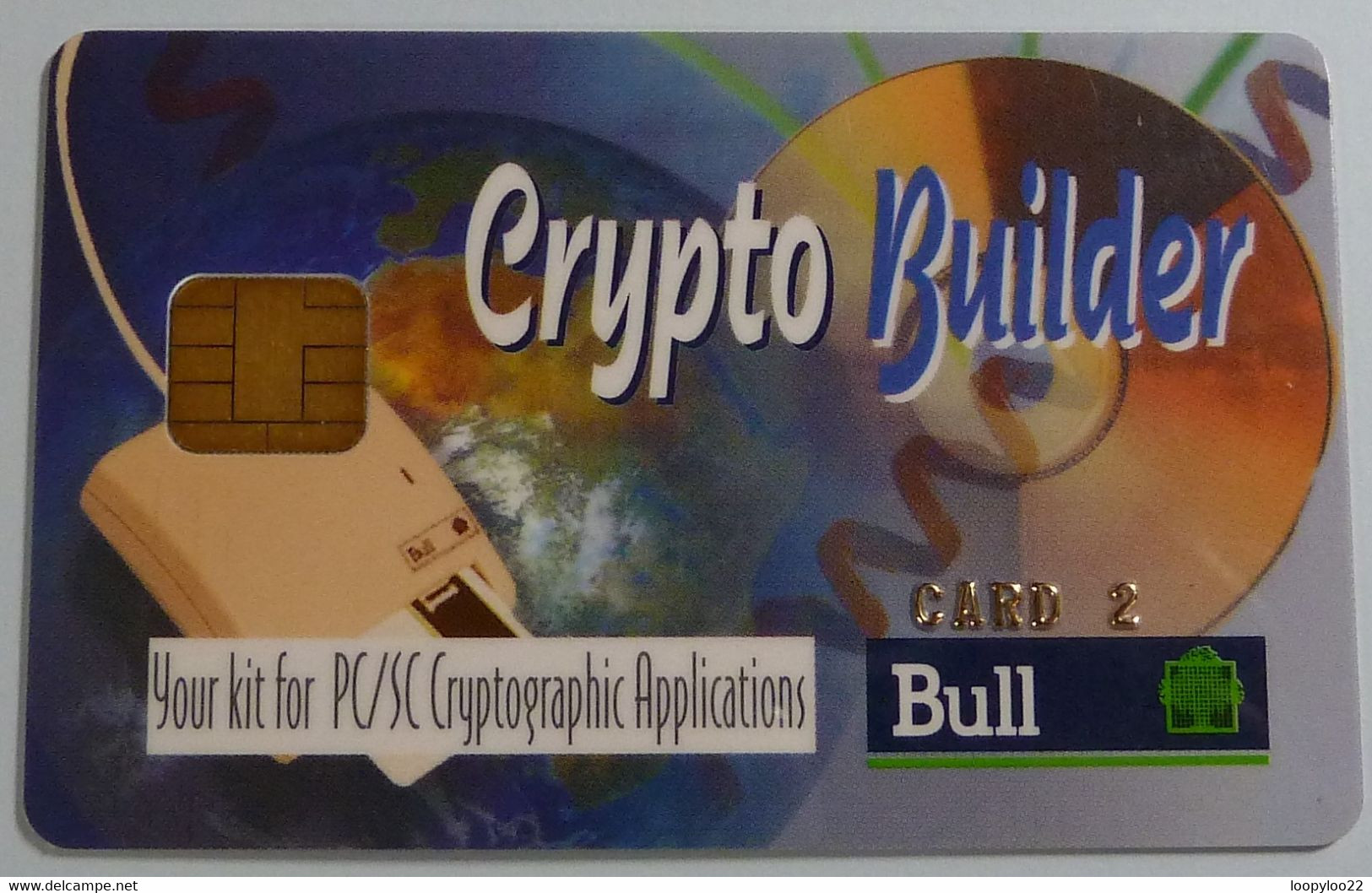 FRANCE - Bull Chip - Smartcard Demo - Crypto Builder - Number 2 - Used - Internes