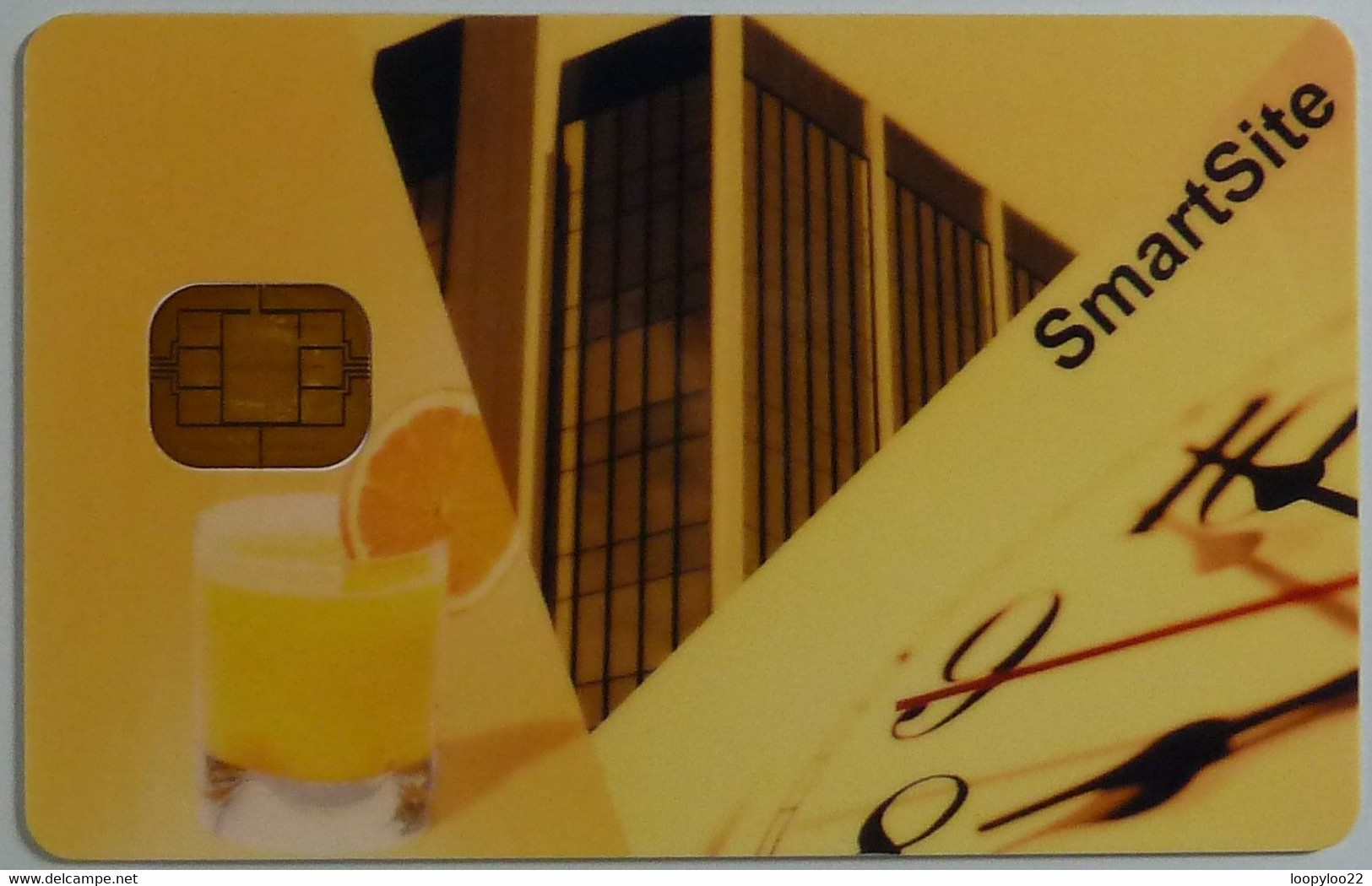 FRANCE - Bull Chip - TV Access - Smartcard Demo - SmartSite - Used - Internes