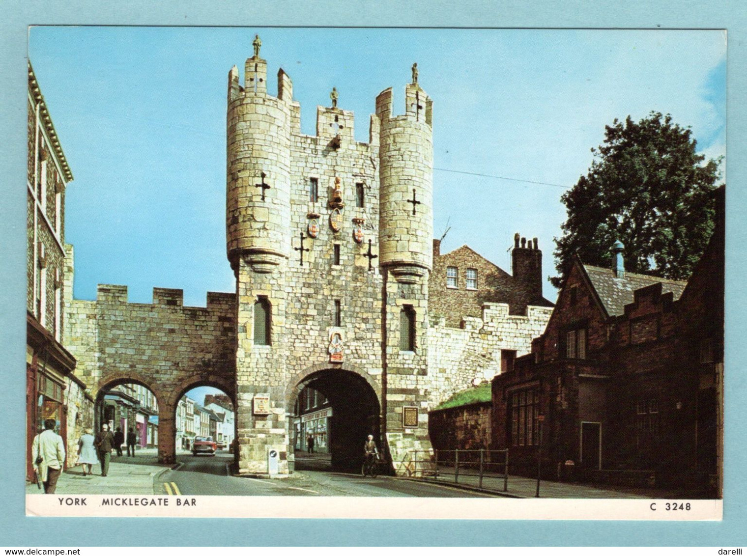 CP Angleterre - York - Micklegate Bar - York