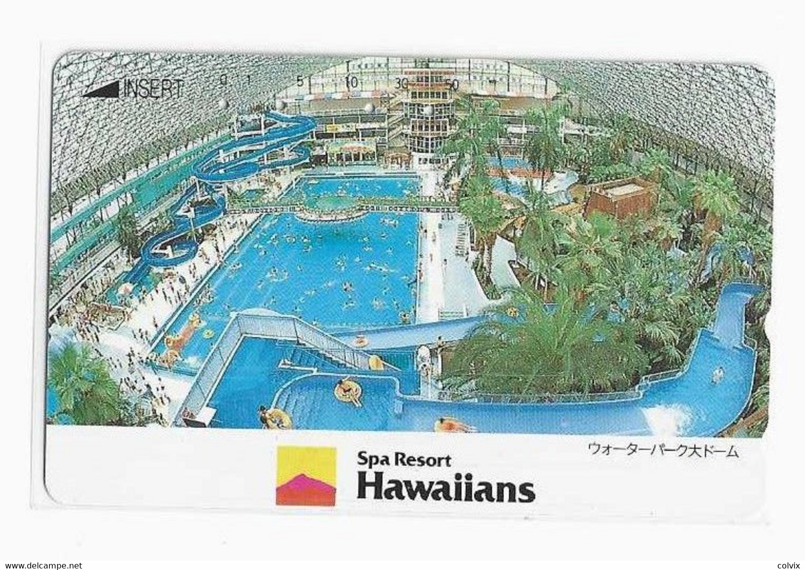 HAWAII   Télécarte JAPON SPA RESORT HAWAIIANS - Hawaï