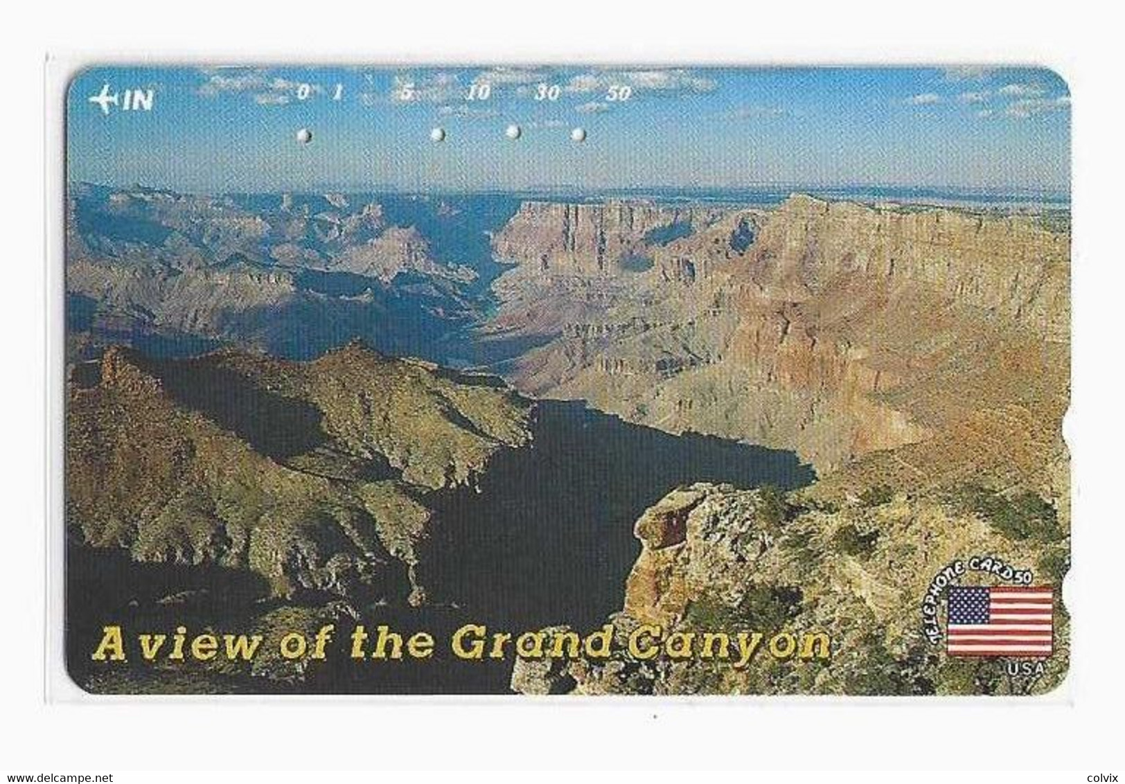 ETATS UNIS  TELECARTE JAPONAISE PARC NATIONAL DU GRAND CANYON  Situé Dans Le Nord-Ouest De L'Arizona. - Andere & Zonder Classificatie