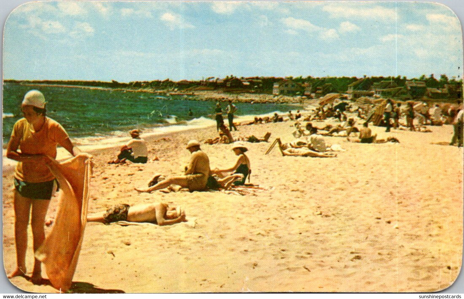 Massachusetts Cape Cod One Of Many Beaches 1953 - Cape Cod