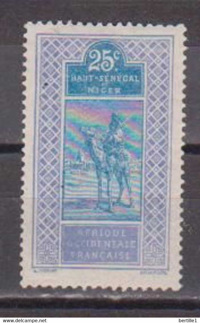 HAUT SENEGAL ET NIGER        N°  YVERT  25   NEUF AVEC CHARNIERES      (CHAR   02/20) - Unused Stamps
