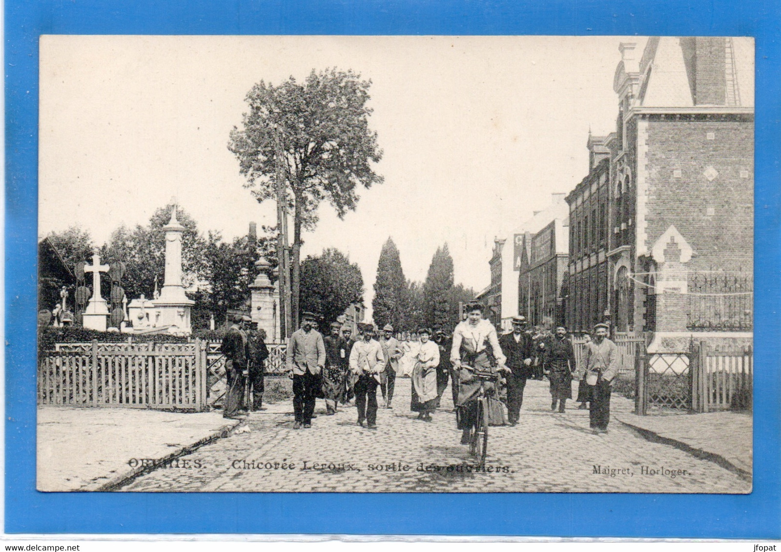 59 NORD - ORCHIES Chicorée Leroux, Sortie Des Ouvriers - Orchies