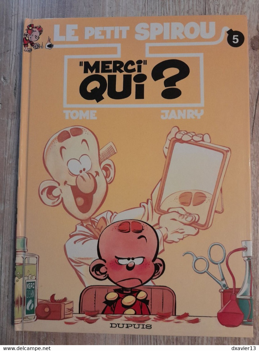 Bande Dessinée - Le Petit Spirou 5 - "Merci" Qui? (1994) - Petit Spirou, Le