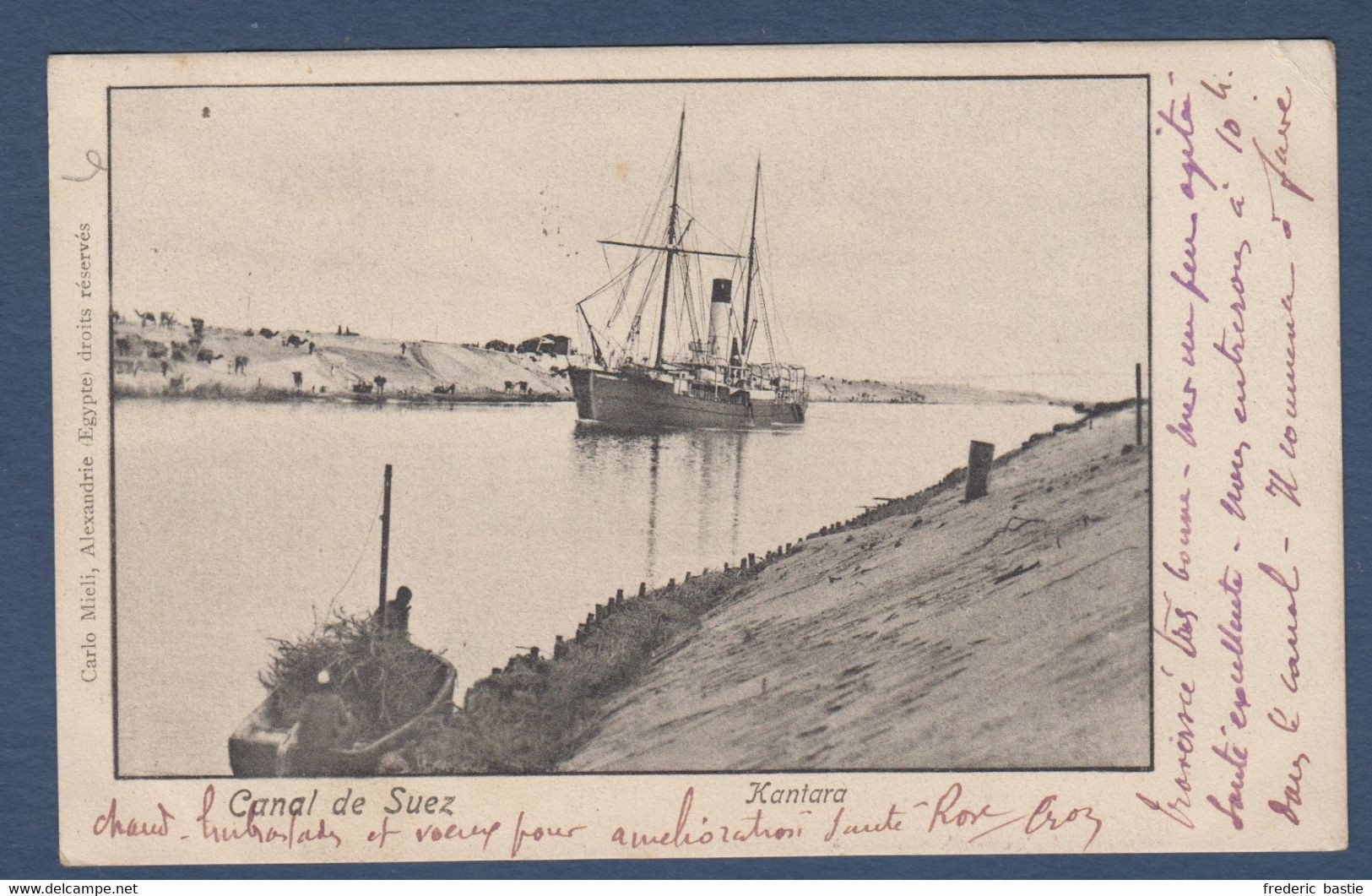 Cachet PORT SAID  EGYPTE - Briefe U. Dokumente