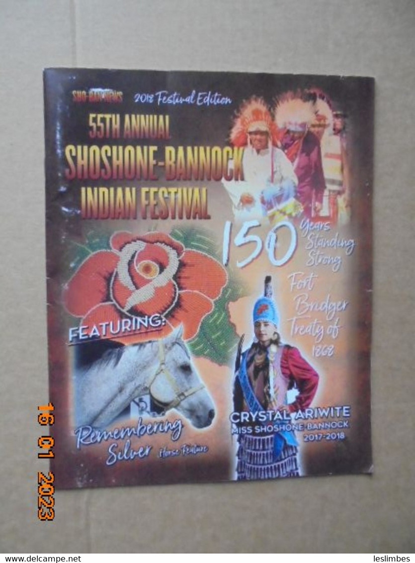 Sho-Ban News August 6, 2018 Festival Edition : 55th Annual Shoshone-Bannock Indian Festival [pow Wow] - 1950-Hoy