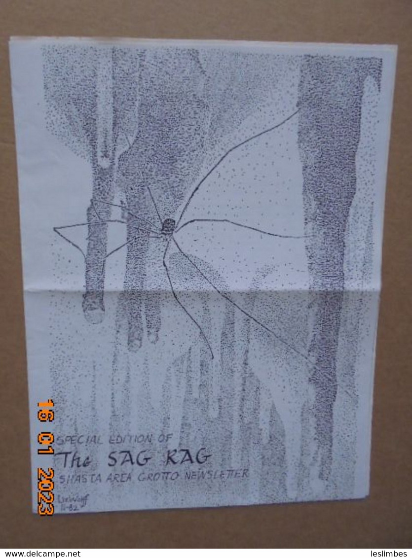 1989 Special Edition Of The Sag Rag : Shasta Area Grotto Newsletter - Sonstige & Ohne Zuordnung