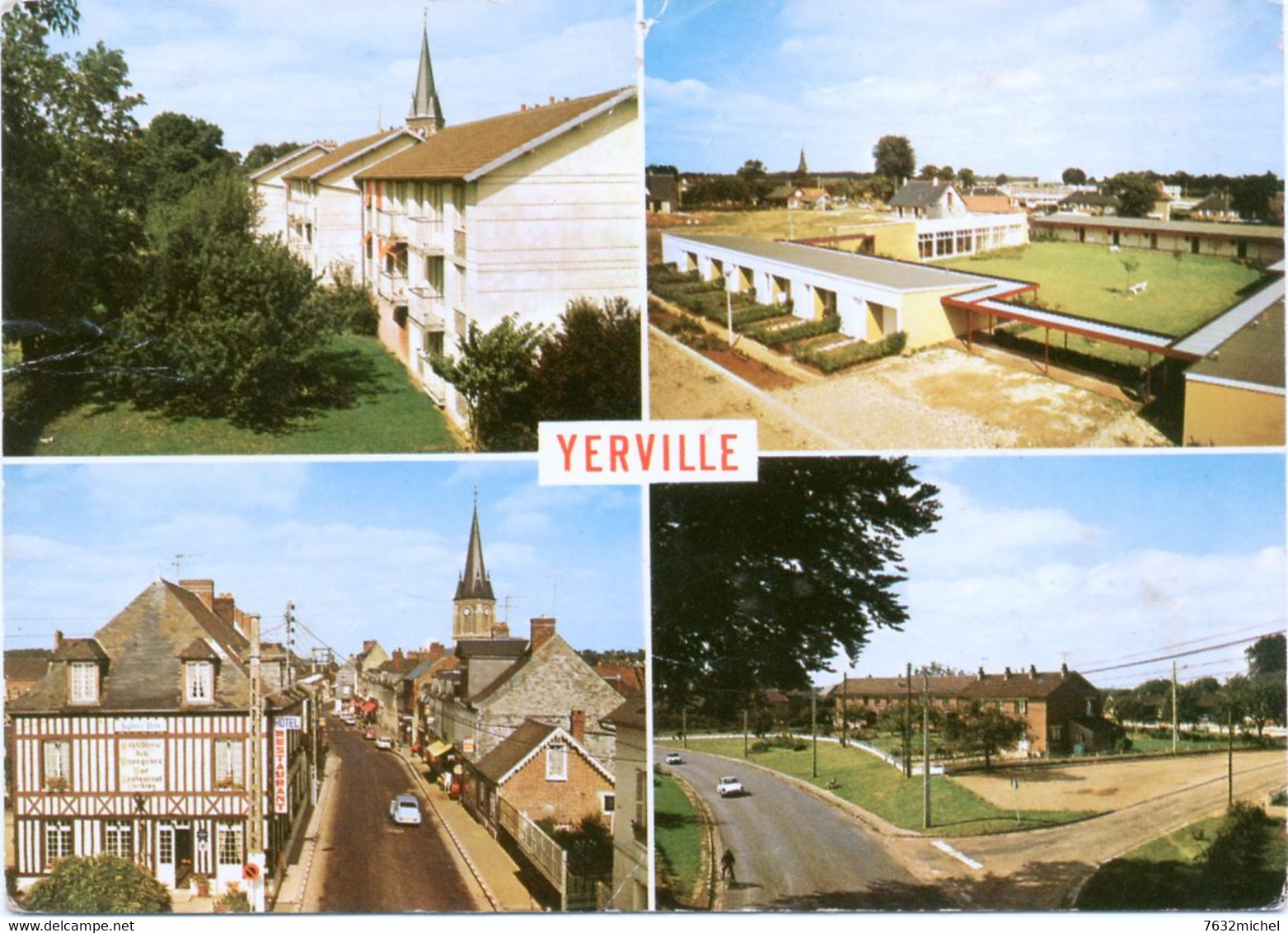 76 - YERVILLE - Multivues - Yerville