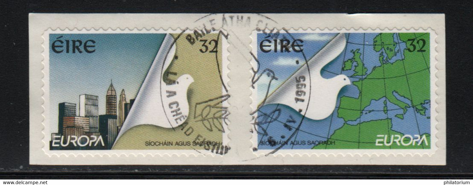 Eire, Irlande O; Yv 898, 899; Mi 892, 893; SG 951, 952; Europa 1995 - Used Stamps