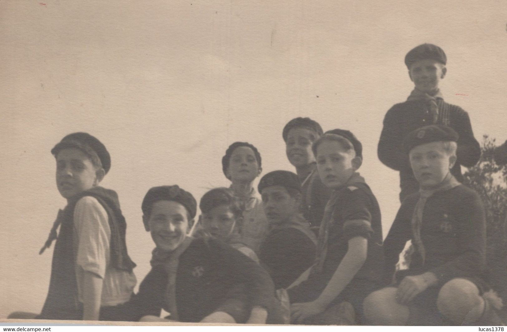 SCOUTISME / JOLIE GRANDE PHOTO LOUVETEAUX 1930 / 17 X 11 - Scoutisme