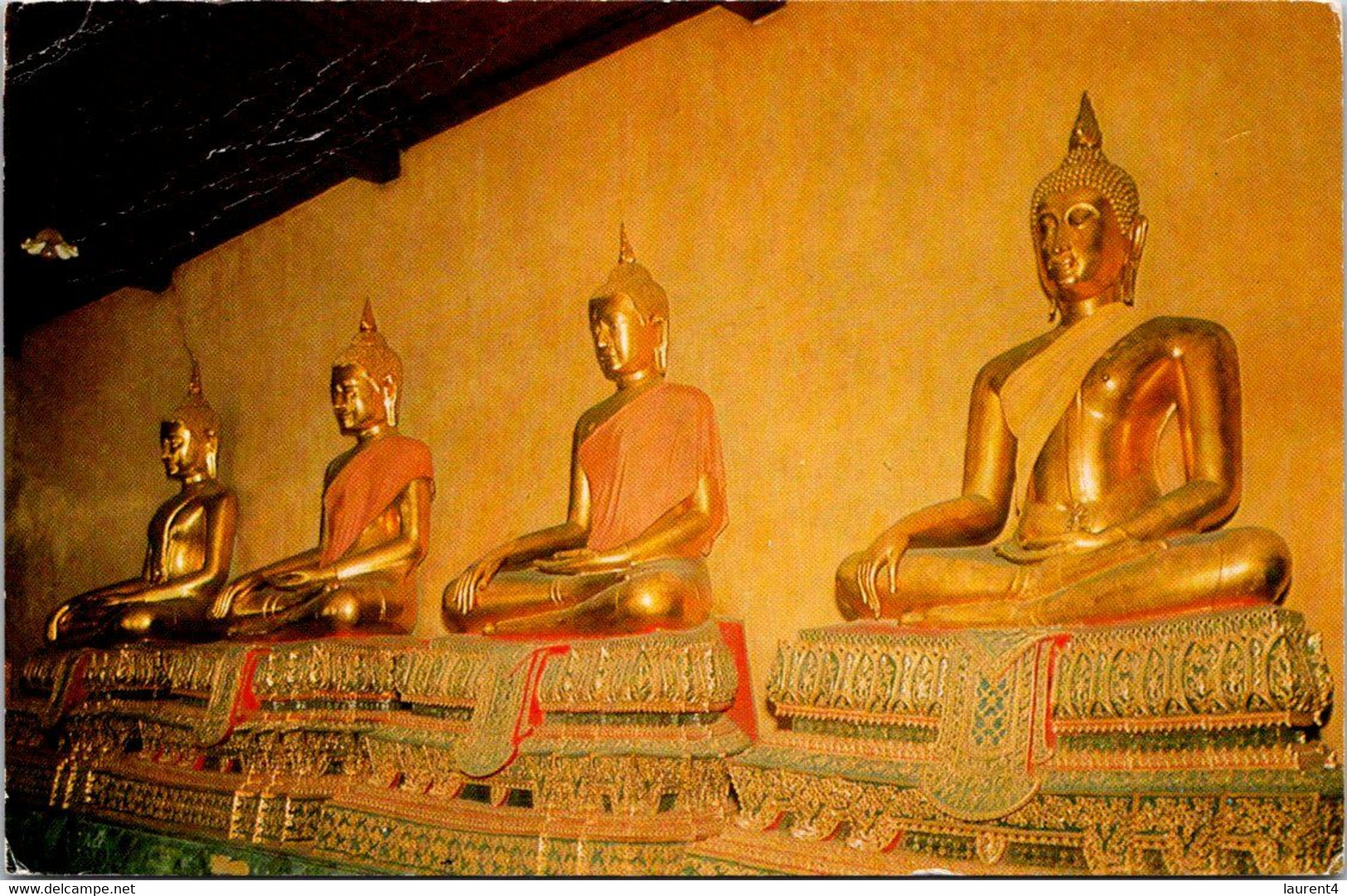 (4 N 25) Thailand - Posted To France 1975 - Temple - Boeddhisme