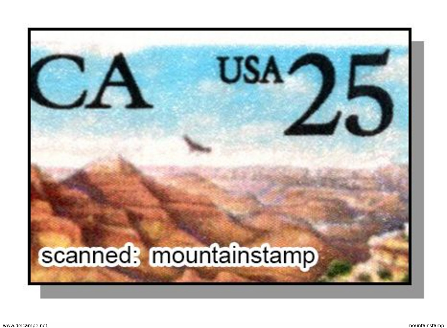 USA 1990 Eagle Over Grand Canyon Mountain Berge ** MNH - Altri & Non Classificati