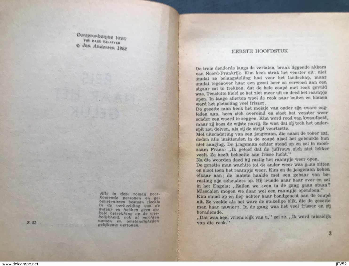 (708) Reis Naar Het Geluk - Jan Andersen - 1962 - 188 Blz. - Avonturen