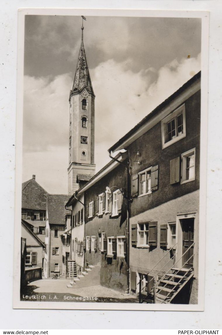 7970 LEUTKIRCH, Schneegasse, Kirche - Leutkirch I. Allg.