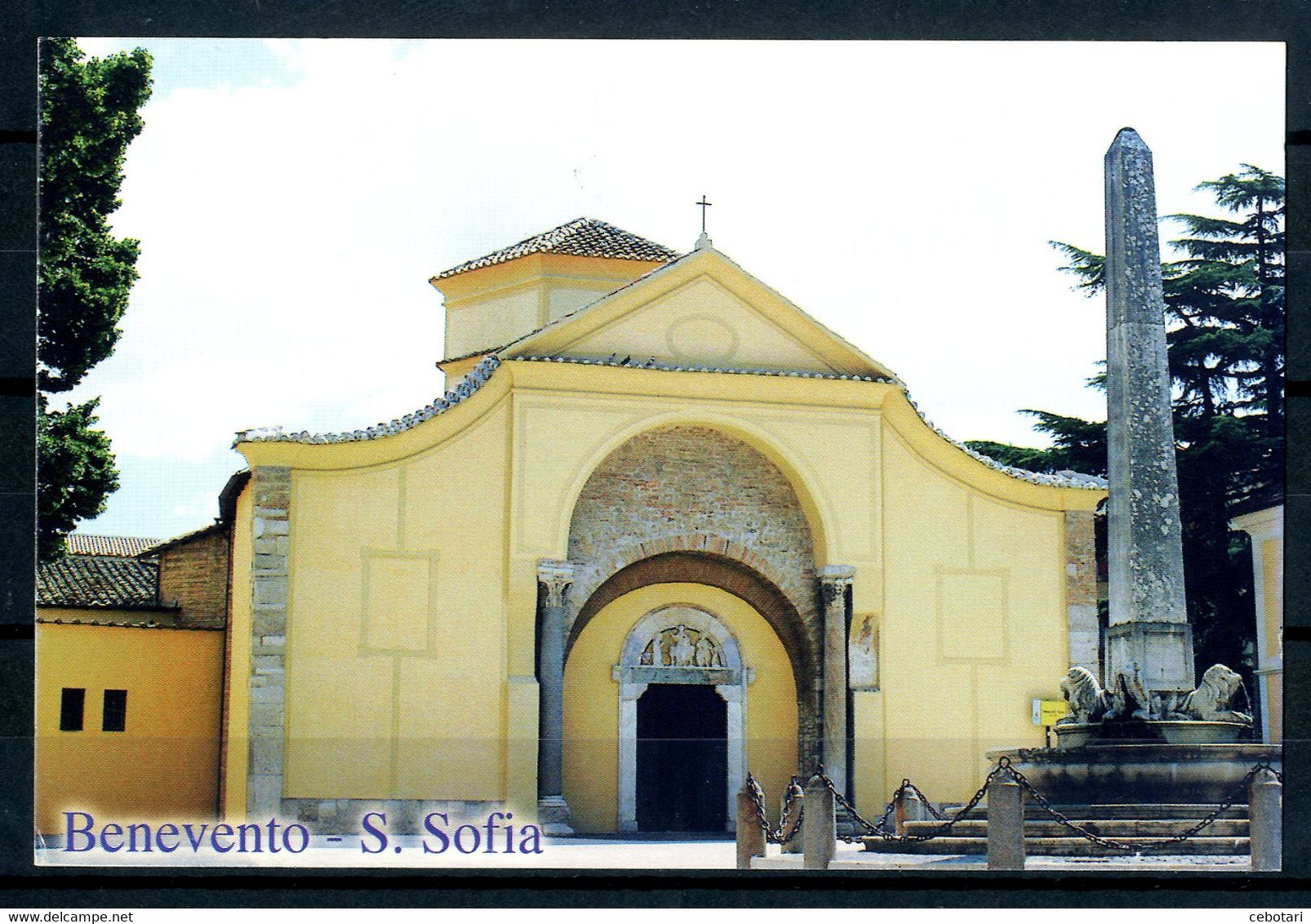 BENEVENTO - Chiesa S. Sofia - Cartolina Non Viaggiata. - Benevento