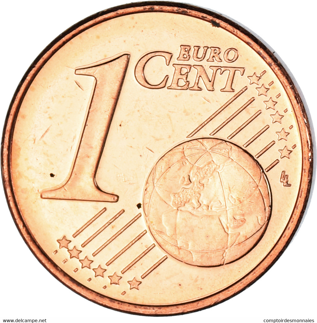 Slovénie, Euro Cent, 2007, Vantaa, SUP, Cuivre Plaqué Acier, KM:68 - Slovénie