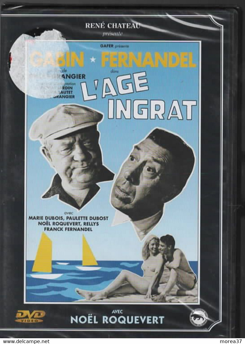 L'AGE INGRAT     Avec FERNANDEL Et Jean GABIN    RENE CHATEAU  C33 - Classiques