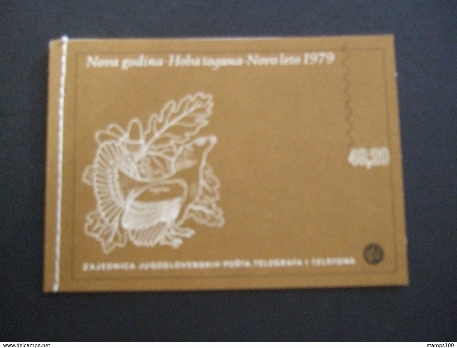YOUGOSLAVIA 1979. STAMP BOOKLET. MNH ** (BOXNE-TVN) - Libretti
