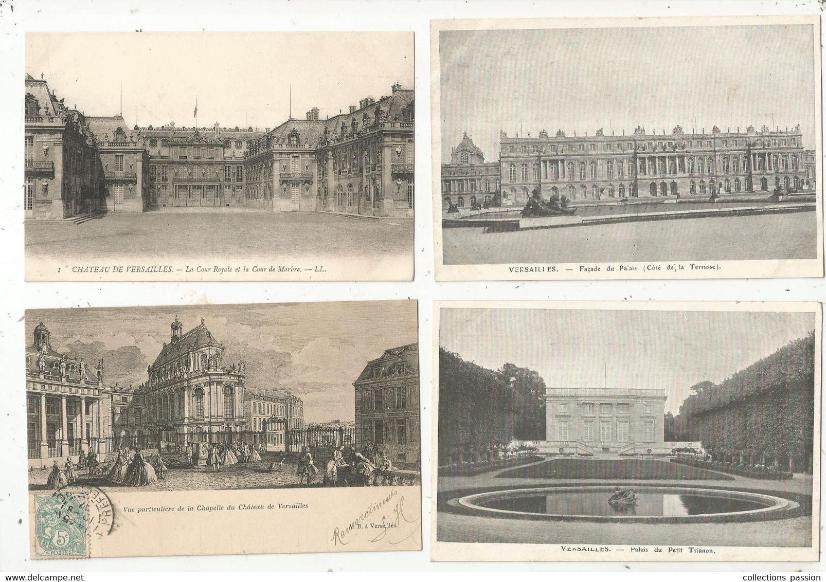 Cp , 78 , VERSAILLES, 6 Scans  , LOT DE 22 CARTES POSTALES - 5 - 99 Karten