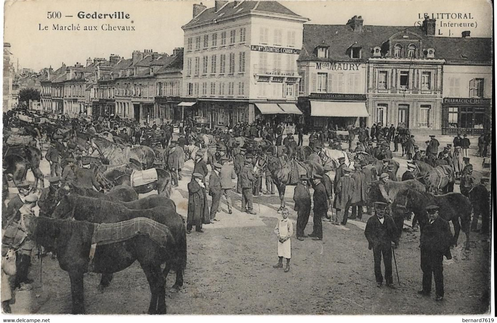 76   Goderville  - Le Marche Aux Chevaux - Goderville