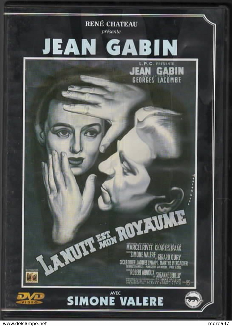 LA NUIT EST MON ROYAUME    Avec Jean GABIN       RENE CHATEAU  C33 - Classiques