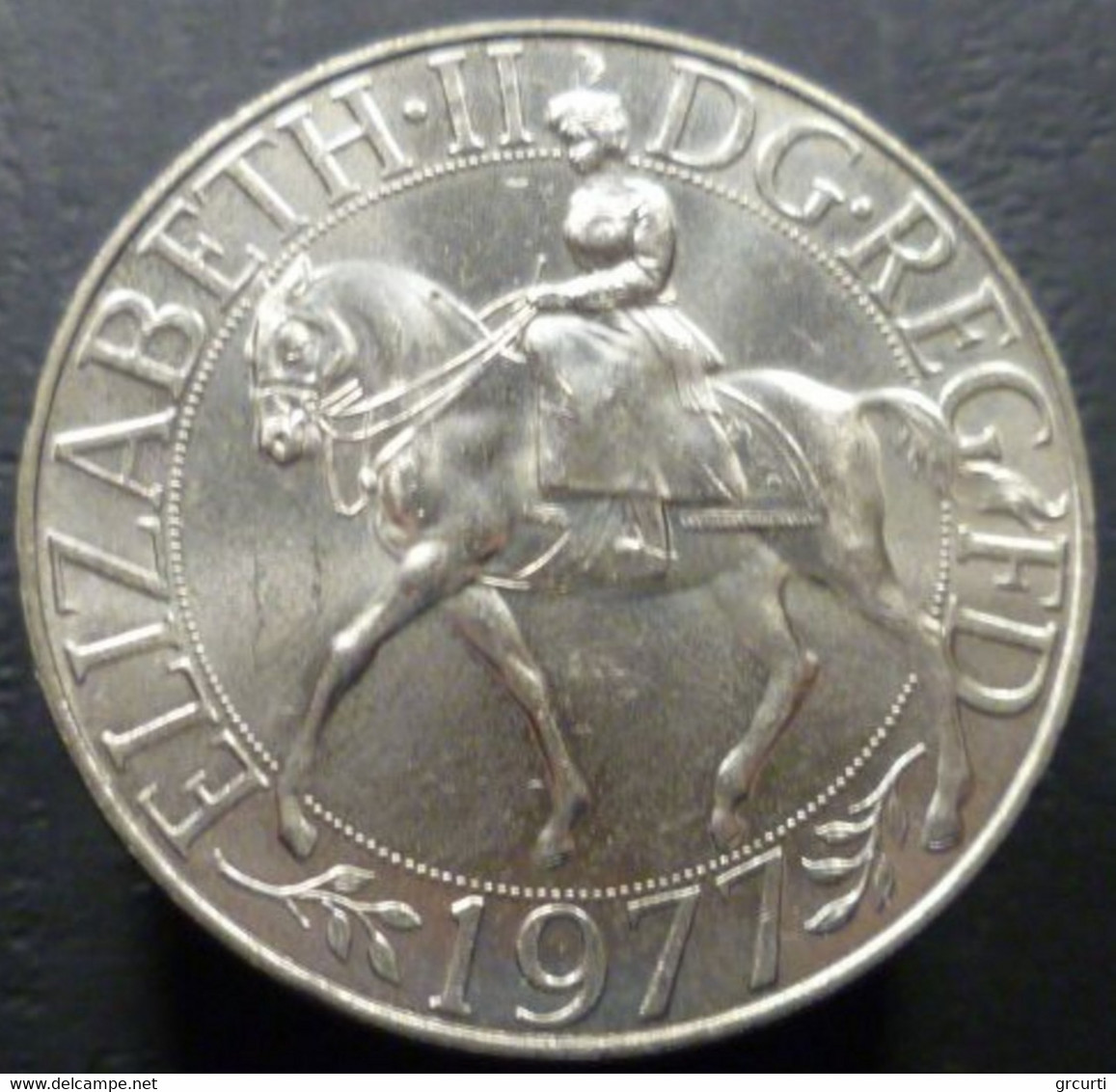 Gran Bretagna - 25 New Pence 1977 - Giubileo D'argento Del Regno - KM# 920 - 25 New Pence