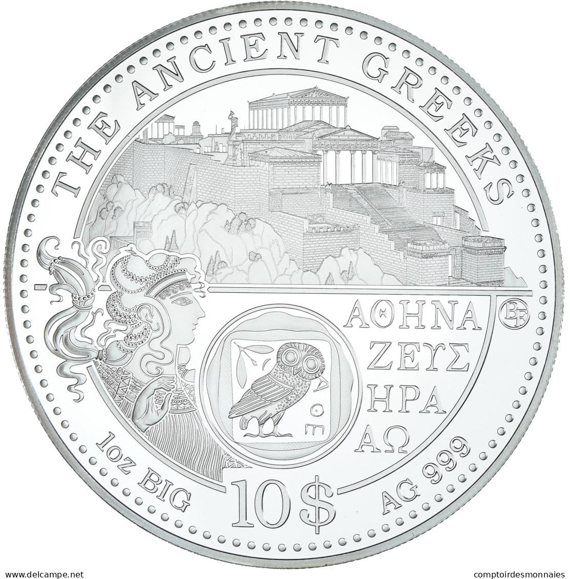 Monnaie, Îles Cook, Elizabeth II, 10 Dollars, 2012, Mint Of Norway, NEUF - Cookinseln