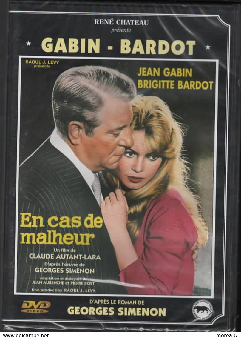 EN CAS DE MALHEUR   Avec Jean GABIN Et BRIGITTE BARDOT     RENE CHATEAU  C33 - Classiques