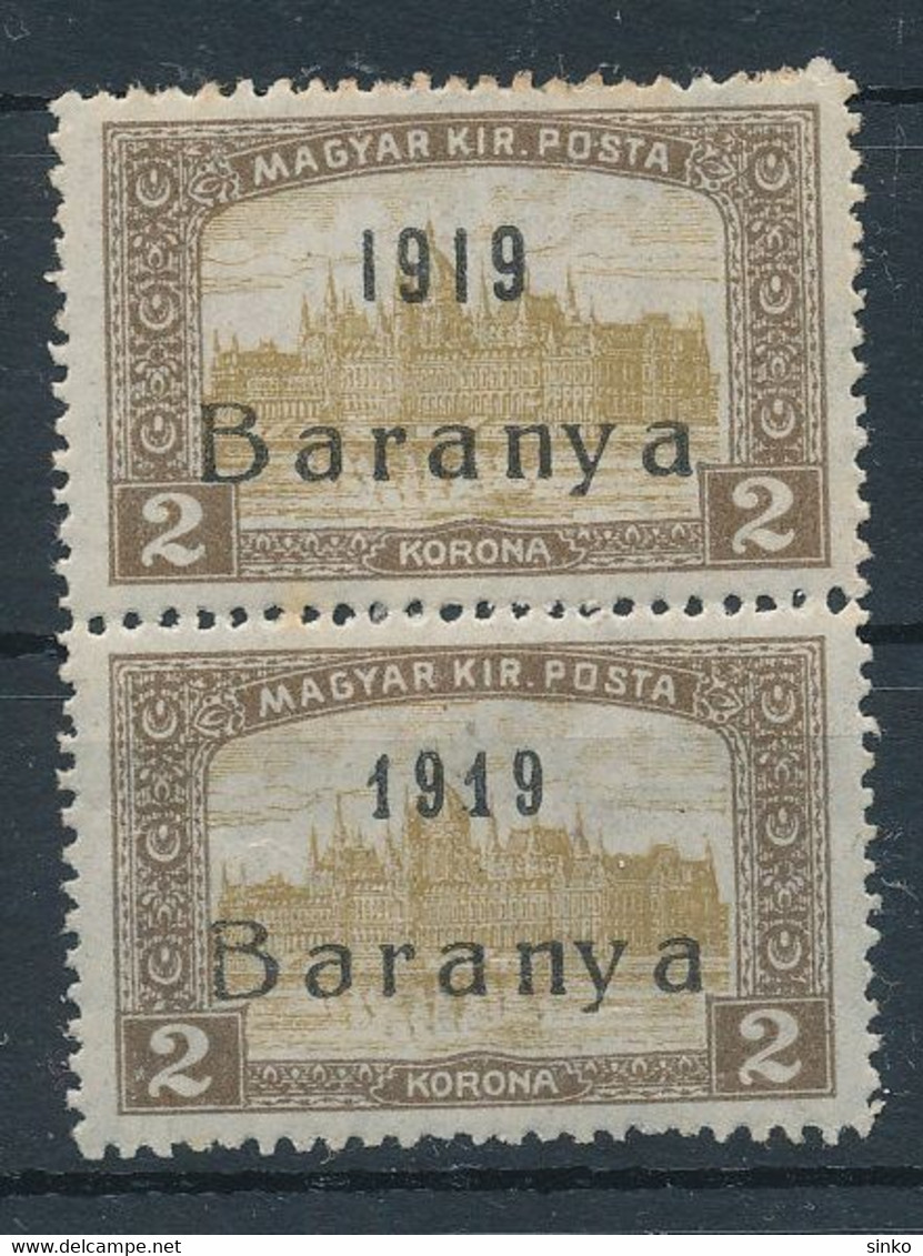 1919. Baranya (I.) (Serbian Occupation) - Baranya