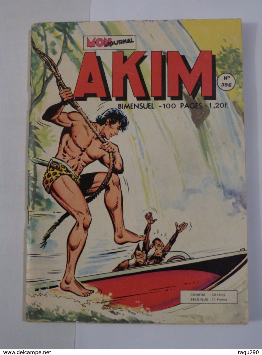 AKIM   N° 356   Editions MON JOURNAL - Akim